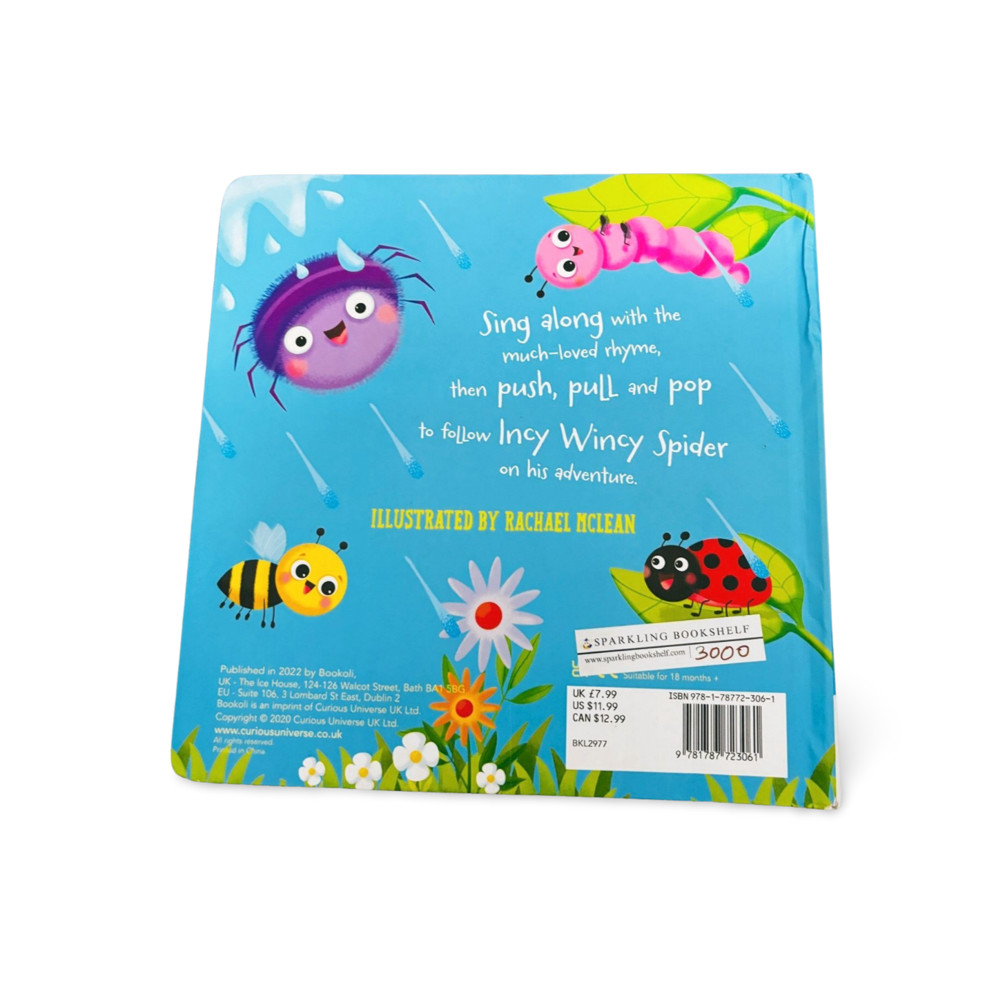 Incy Wincy Spider Push Pull Pop Book