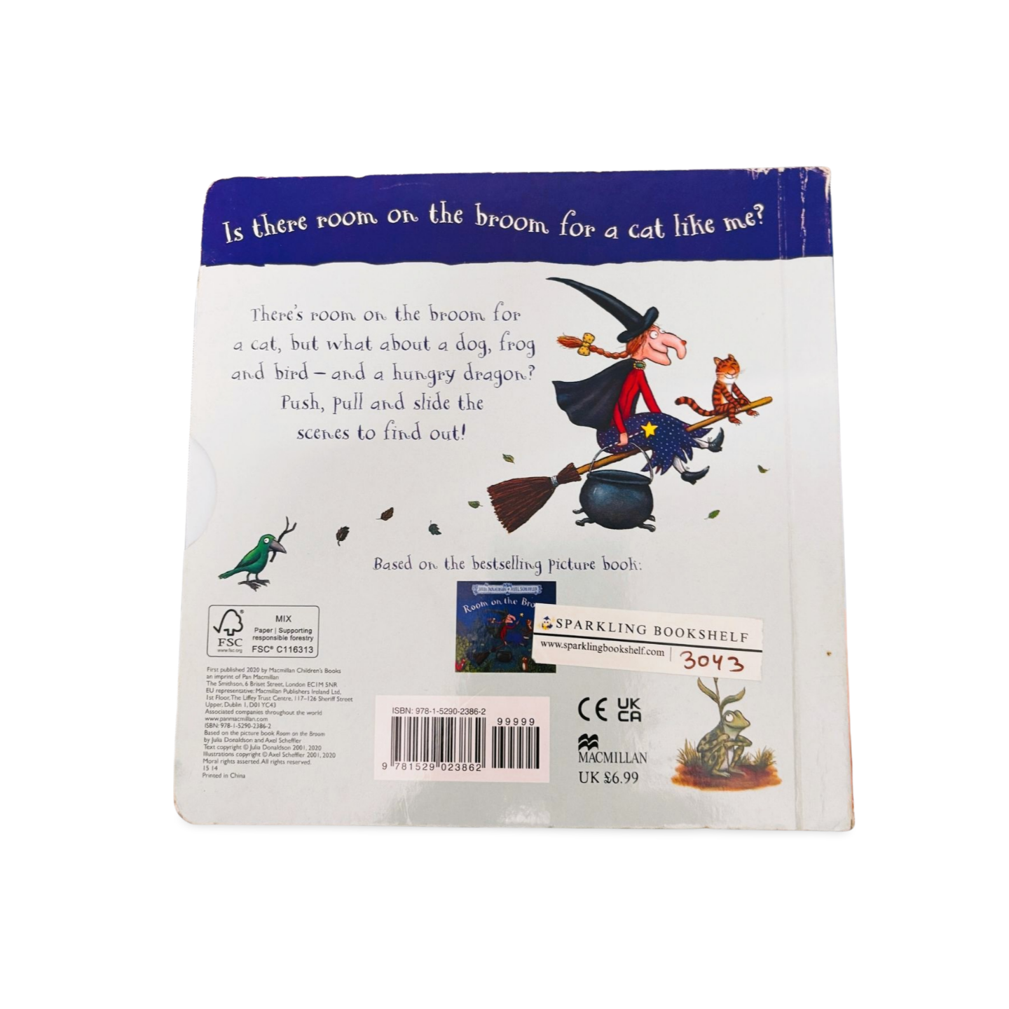 Room on the Broom Push-pull- Slide by Julia Donaldson