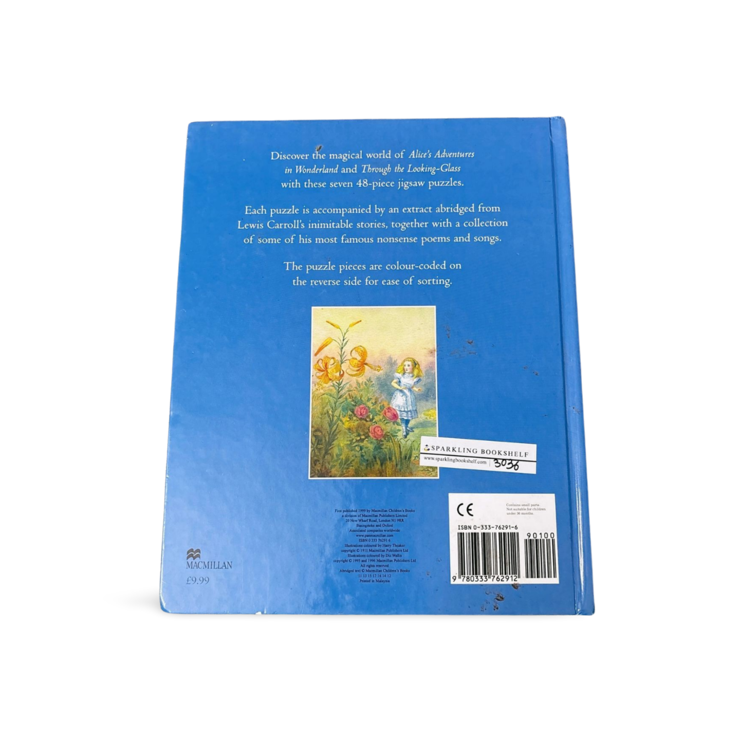 Alice in Wonderland Jigsaw Book