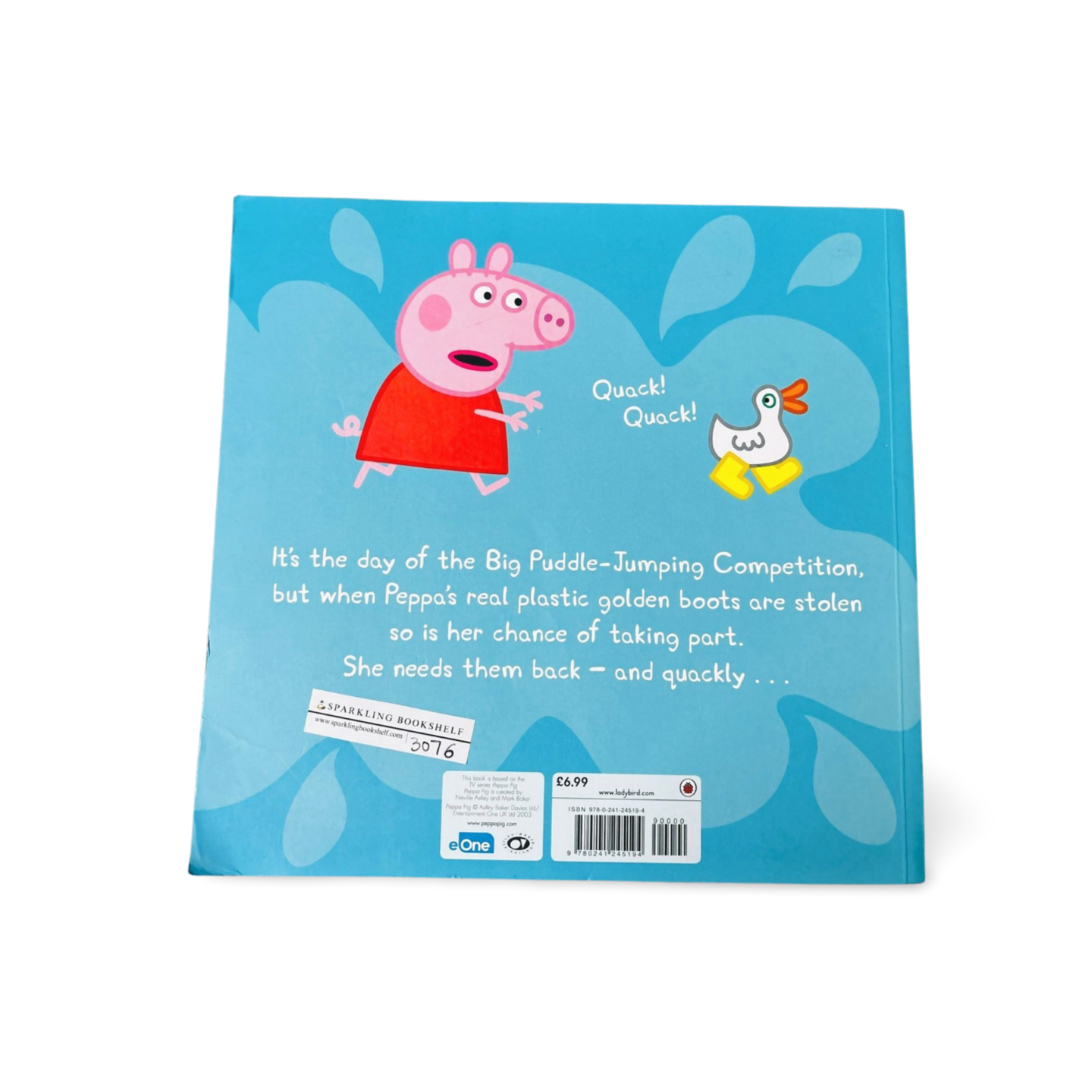 Peppa Pig and her Golden Boots