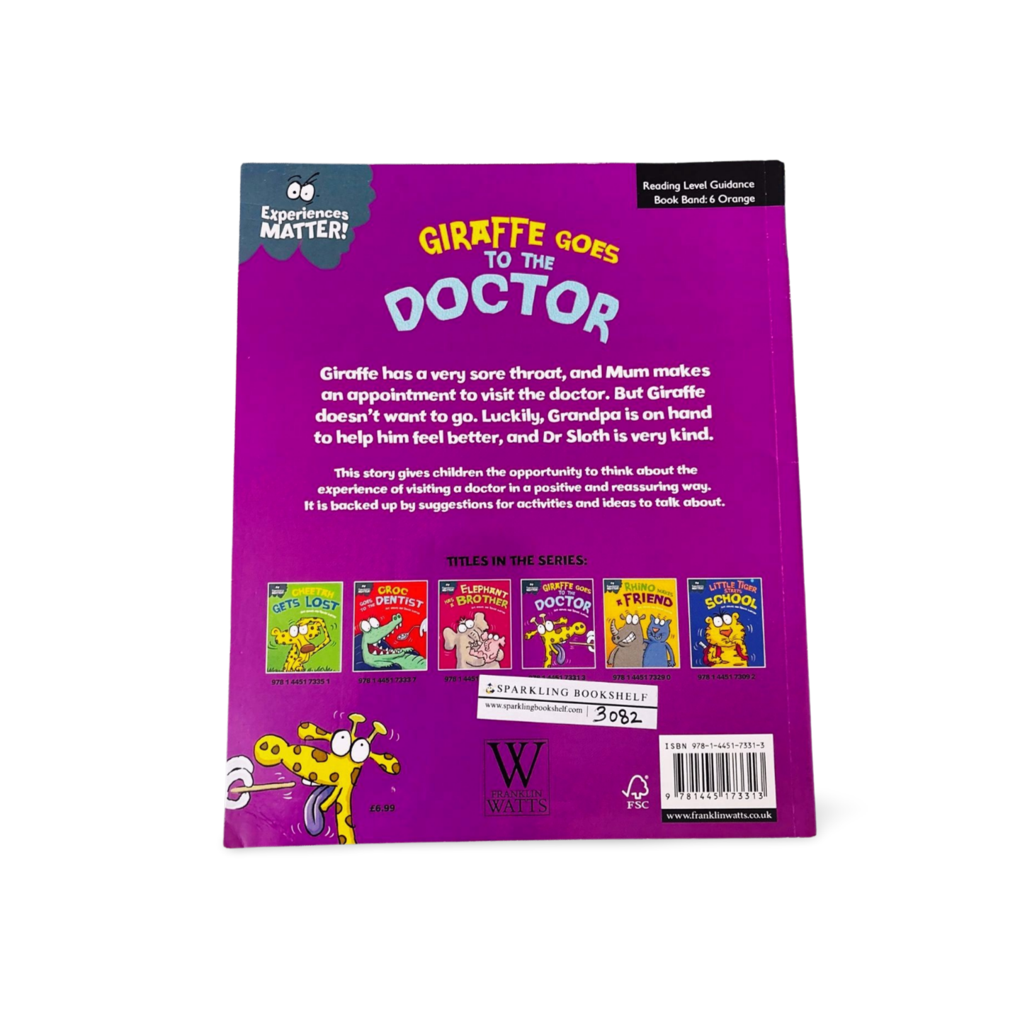 Behaviour Matters: Giraffe goes to the Doctor