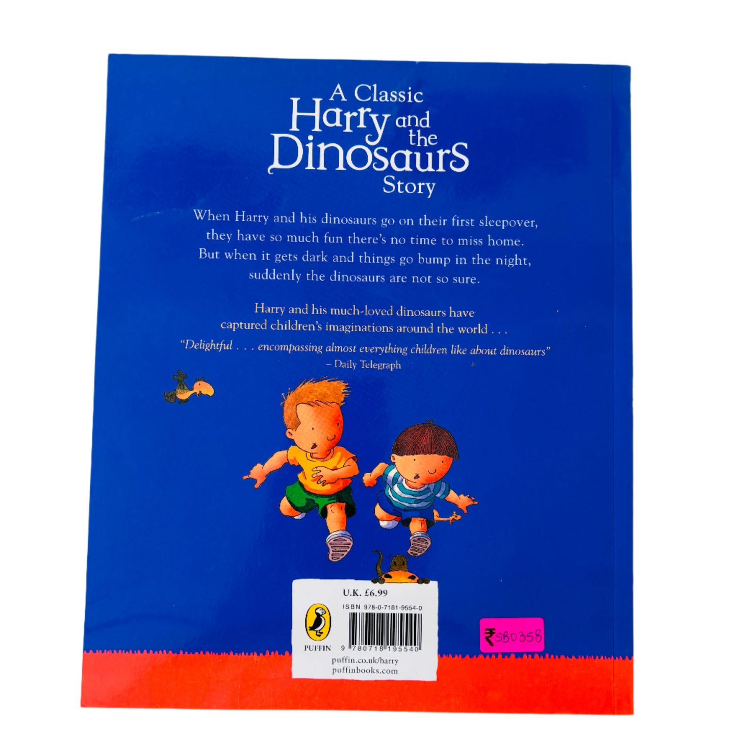 Harry and the Dinosaurs First Sleepover