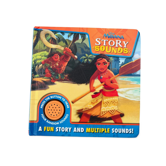 Disney Moana Story Sound Book with Multiple Sounds