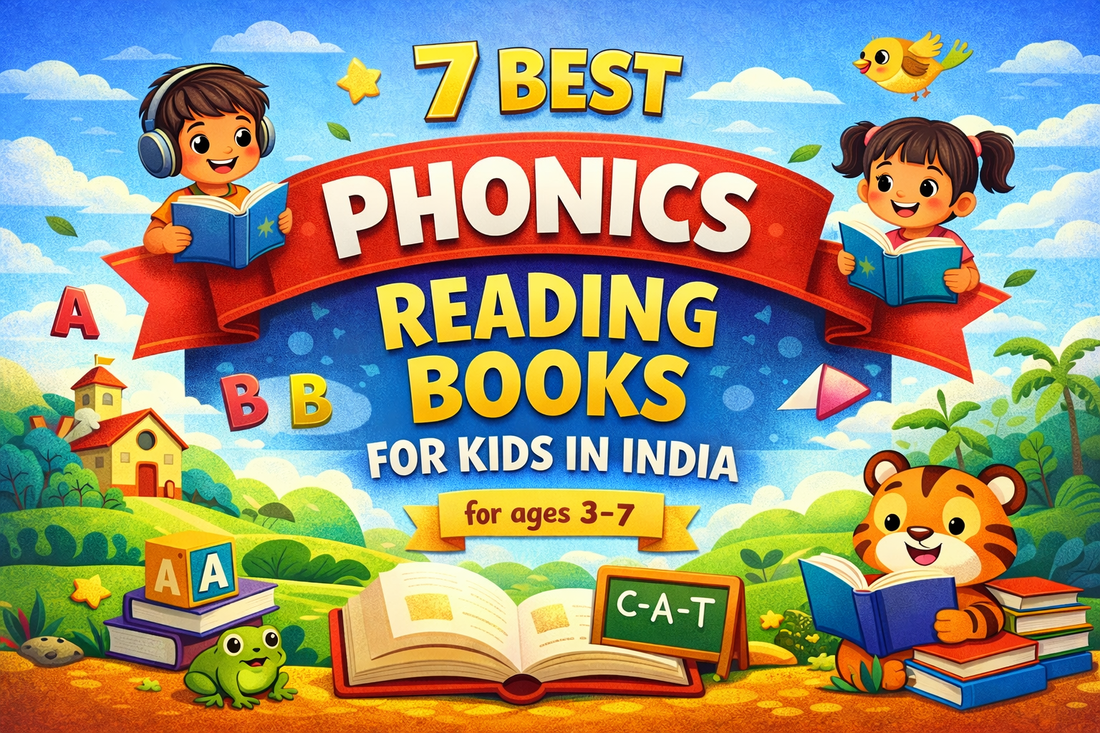 7 Best Phonics reading Books for kids in India | Build Strong Foundations (Ages 3-7)