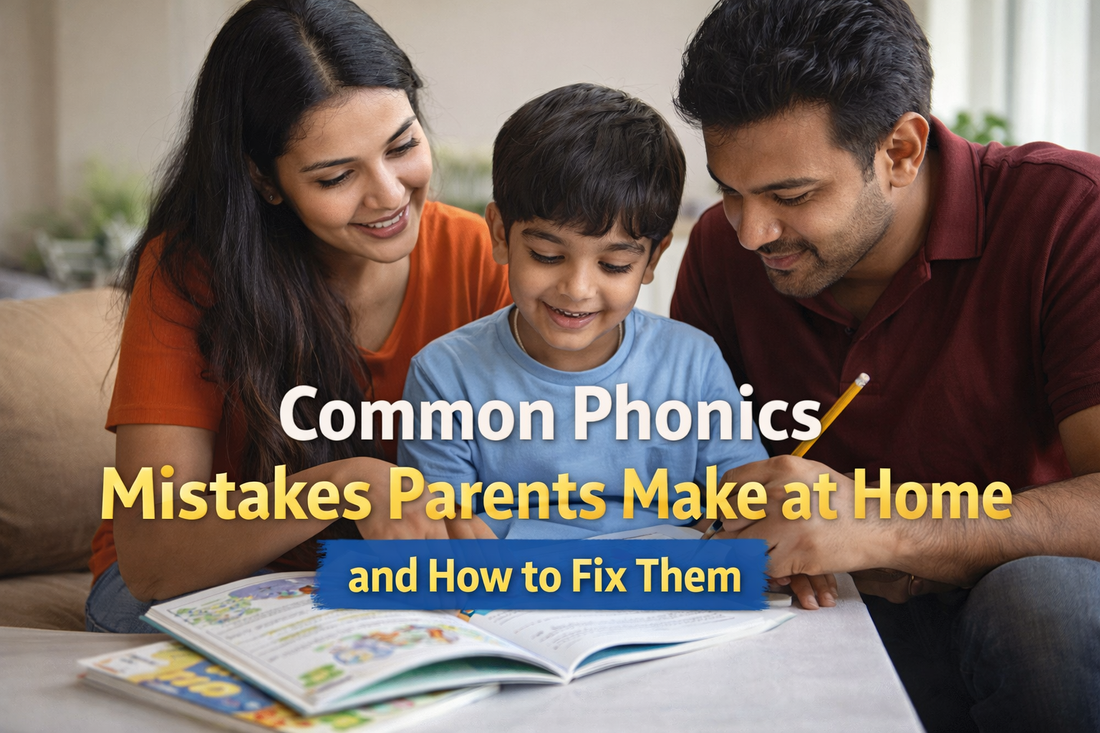 Common Phonics Mistakes Parents Make at Home and How to Fix Them