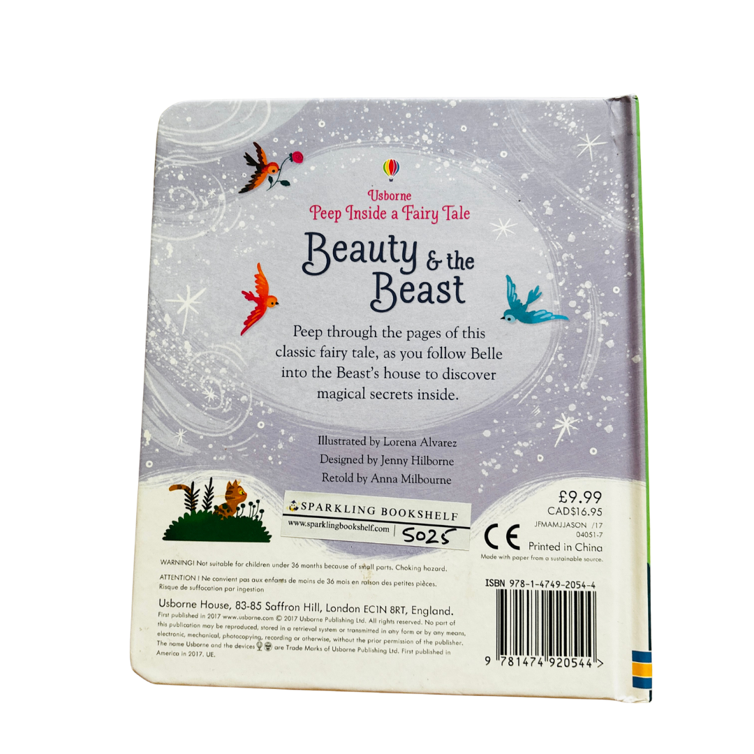 Usborne Peep Inside a Beauty and the Beast