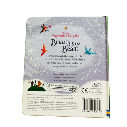 Usborne Peep Inside a Beauty and the Beast
