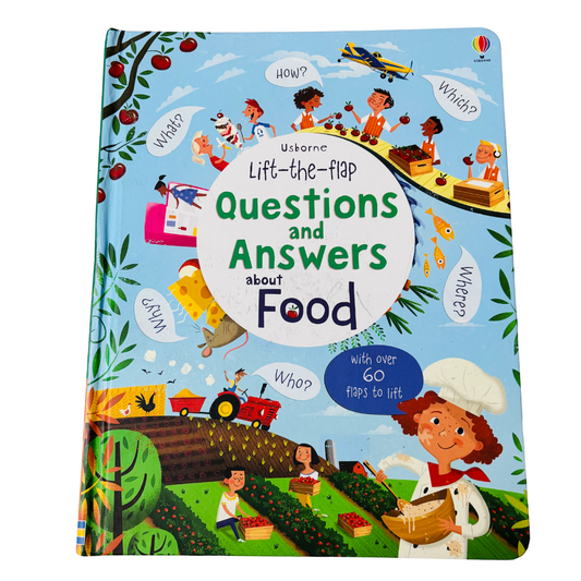 Usborne Lift-the-flap Questions and Answers about Food