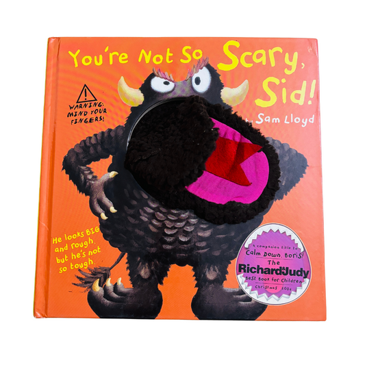 You're Not So Scary, Sid Puppet Book