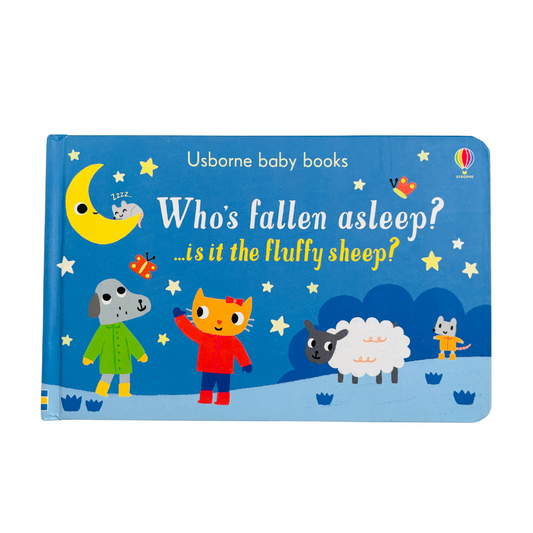 Usborne baby books Who's fallen asleep? Is it the fluffy sheep?