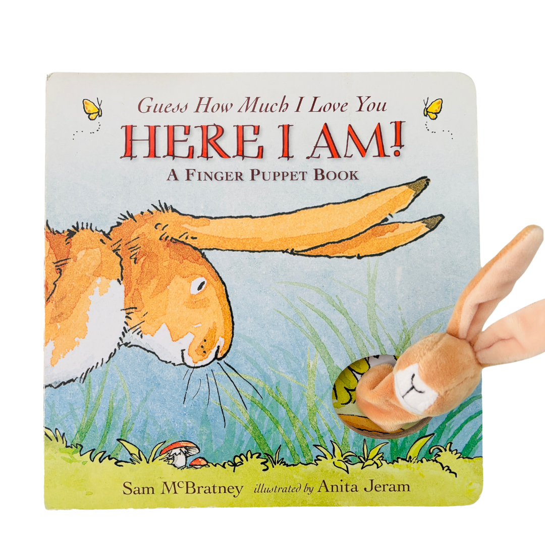 Guess How Much I Love You Here I Am A Finger Puppet Book