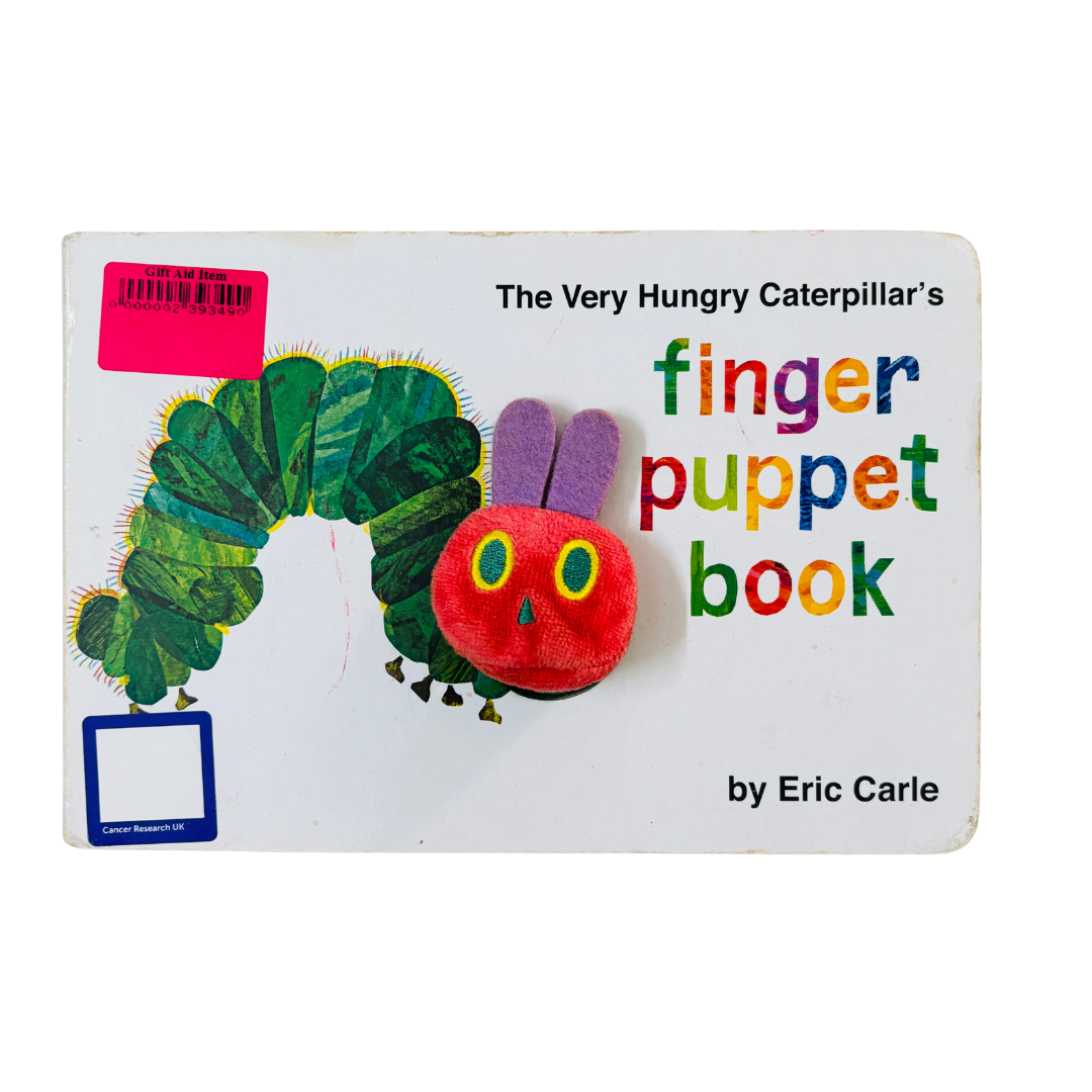 The Very Hungry Caterpillar's finger puppet book