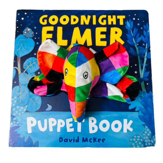 Goodnight Elmer Puppet Book