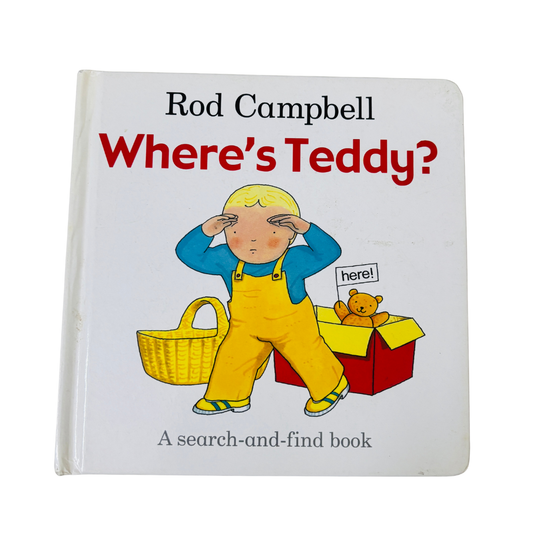 Where's Teddy by Rod Campbell