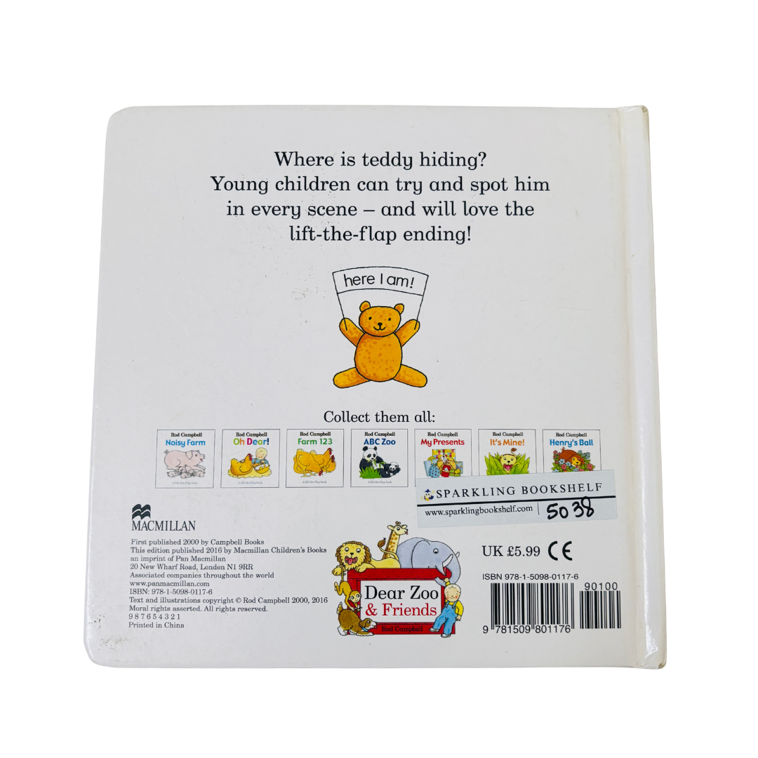 Where's Teddy by Rod Campbell