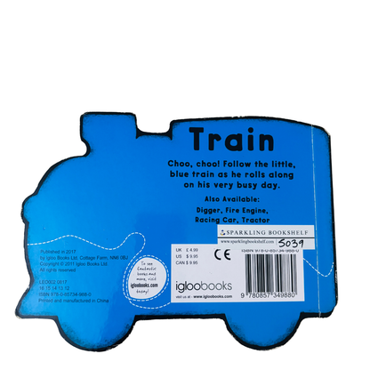Train Cut-Out Book