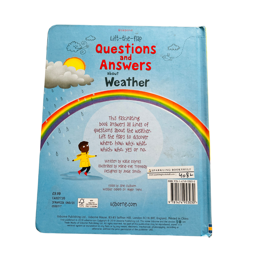 Usborne Lift-the-Flap Questions and Answers about Weather