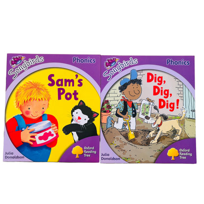Julia Donaldson Songbirds Phonics books (set of 2)