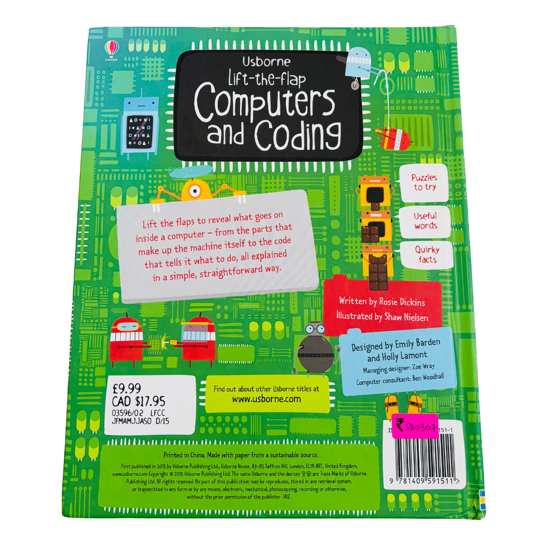 Usborne Lift-the-flap Computers and Coding