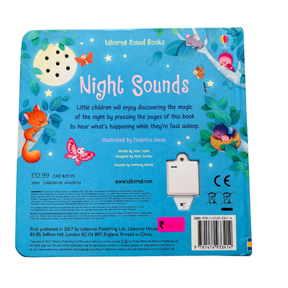 Usborne Sound Books Night Sounds