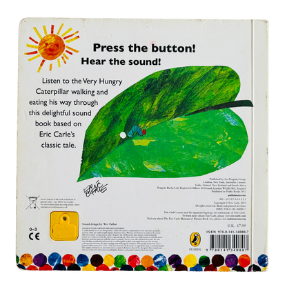 Eric Carle The Very Hungry Caterpillar sound book