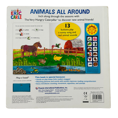 Eric Carle Animals All Around Soundbook