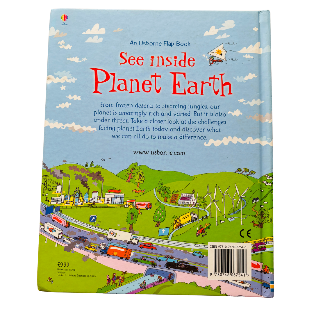 An Usborne Flap Book See Inside Planet Earth