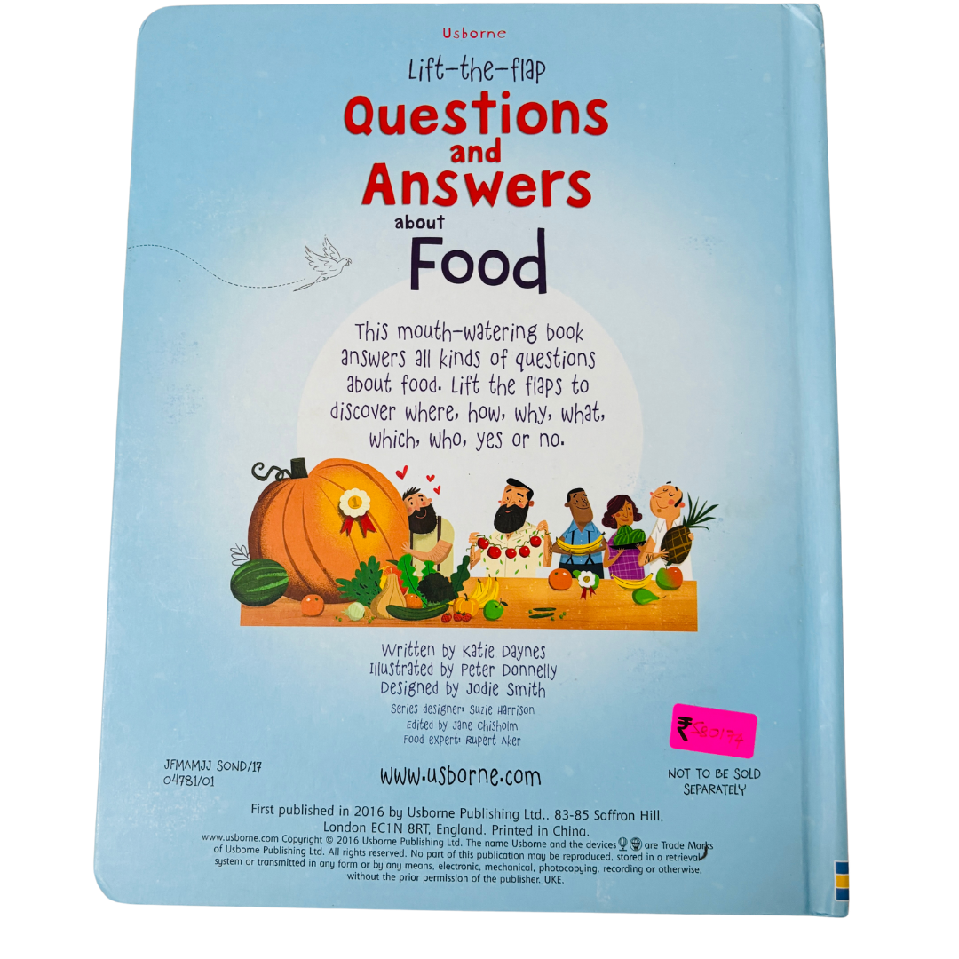 Usborne Lift-the-flap Questions and Answers about Food