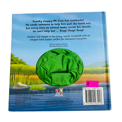 Sneaky Snappy Mr Croc Puppet Book