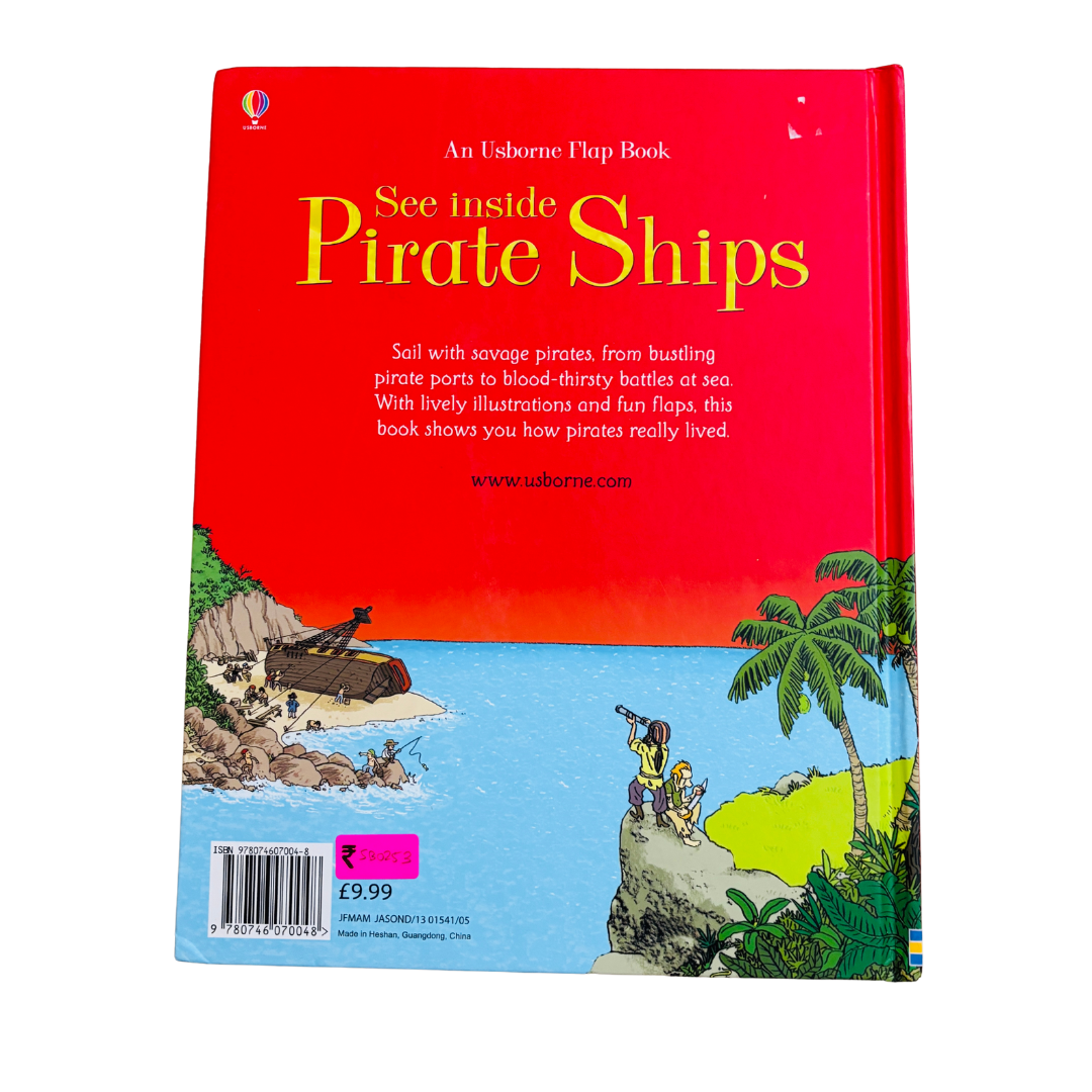 An Usborne Flap Book - See inside Pirate Ships