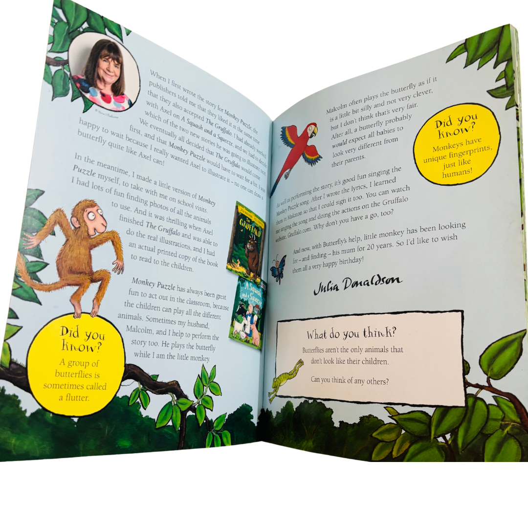 Julia Donaldson Monkey Puzzle (Special Edition)