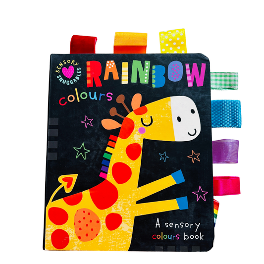 Rainbow Colours Sensory book