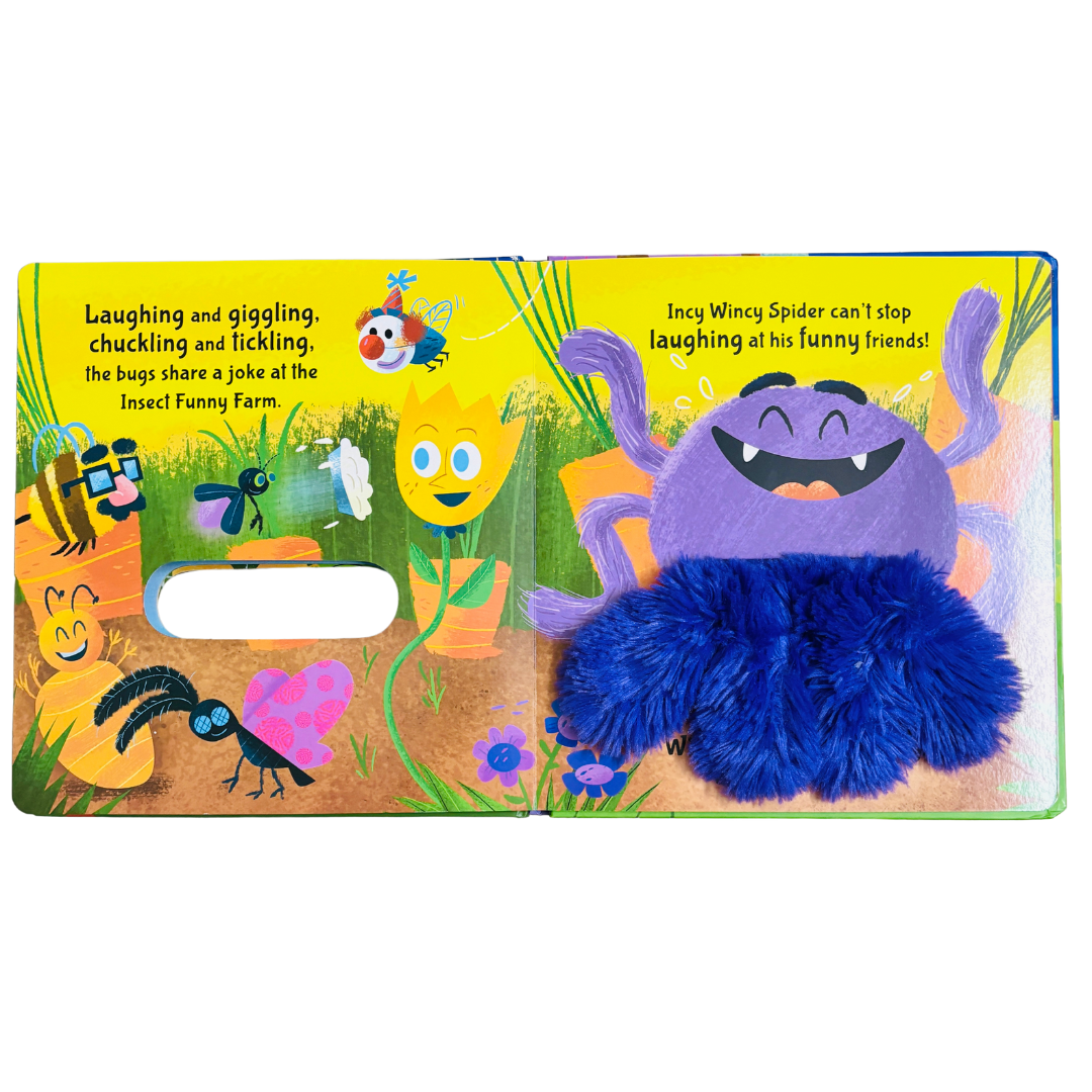 Incy Wincy Spider Puppet Book