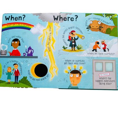 Usborne Lift-the-flap Questions and Answers about Science