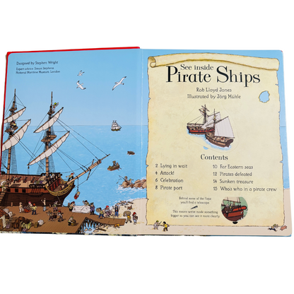 An Usborne Flap Book - See inside Pirate Ships