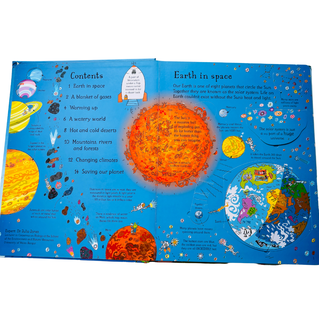 An Usborne Flap Book See Inside Planet Earth