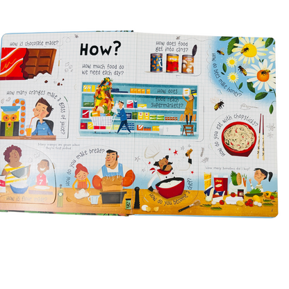 Usborne Lift-the-flap Questions and Answers about Food