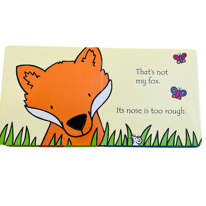 Usborne touchy-feely books That's Not My Fox