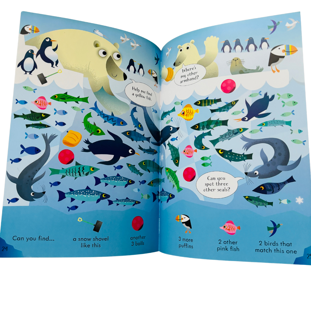 Usborne Look & Find Puzzles Under the Sea