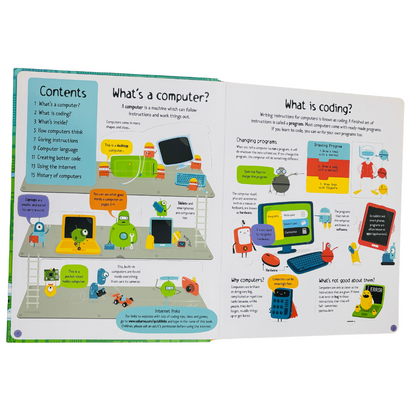 Usborne Lift-the-flap Computers and Coding