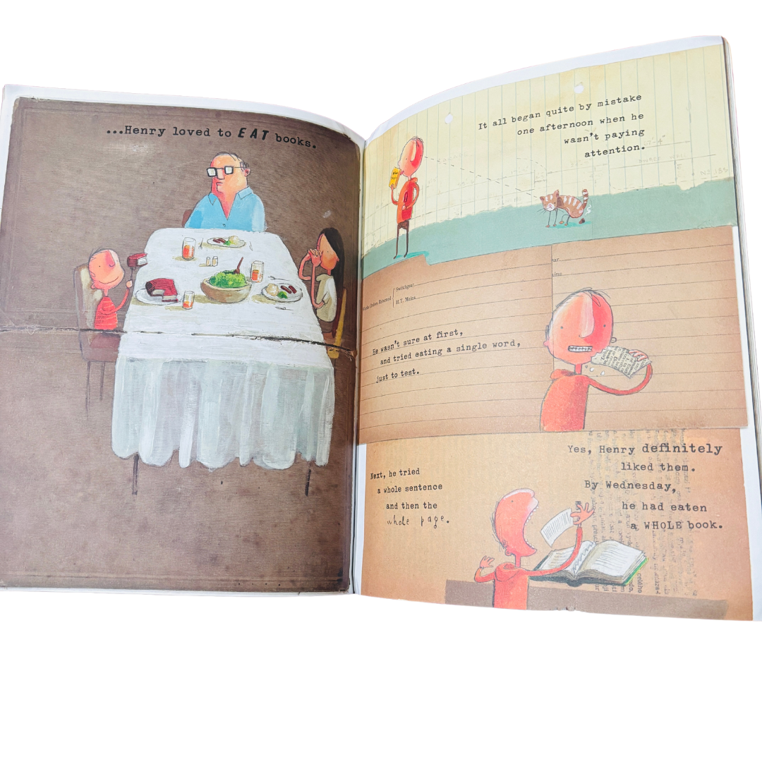 Oliver Jeffers The Incredible Book Eating Boy