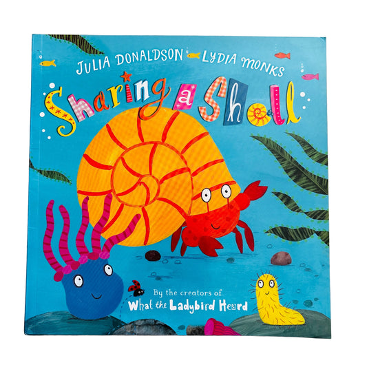 Sharing the Shell by Julia Donaldson (without glitter)