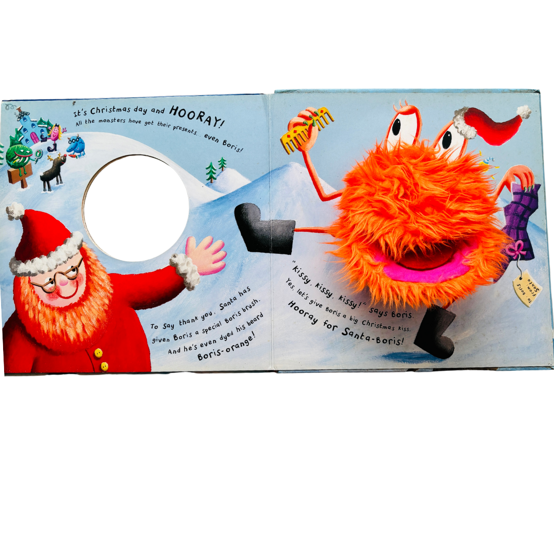 Happy Christmas Boris Puppet book