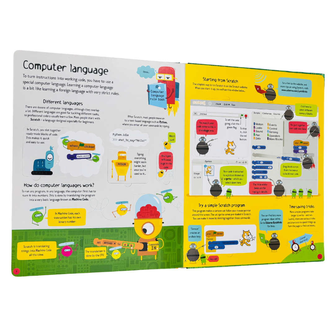 Usborne Lift-the-flap Computers and Coding