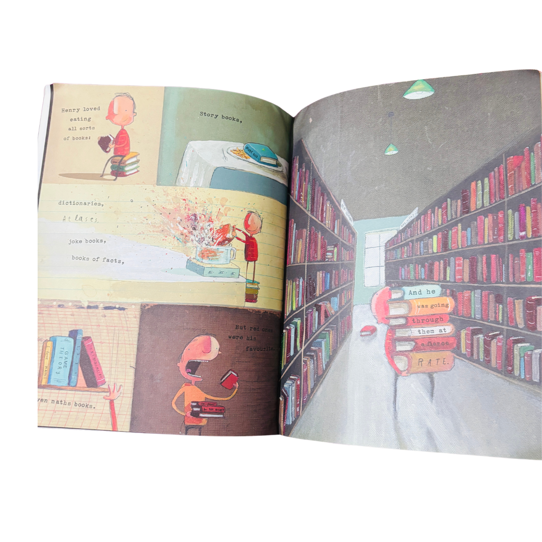 Oliver Jeffers The Incredible Book Eating Boy