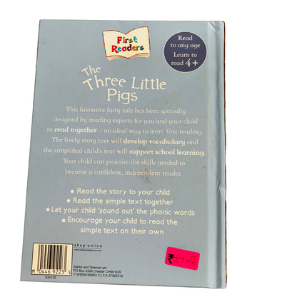 First Readers The Three little Pigs 4+