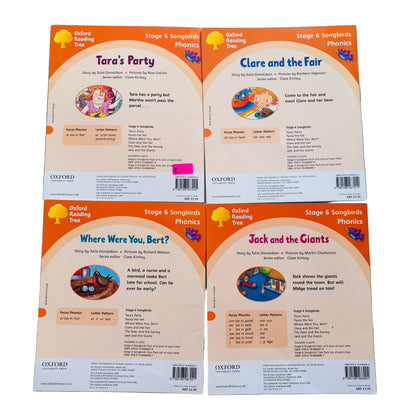 Julia Donaldson Songbirds Phonics Stage 6 books (set of 4)