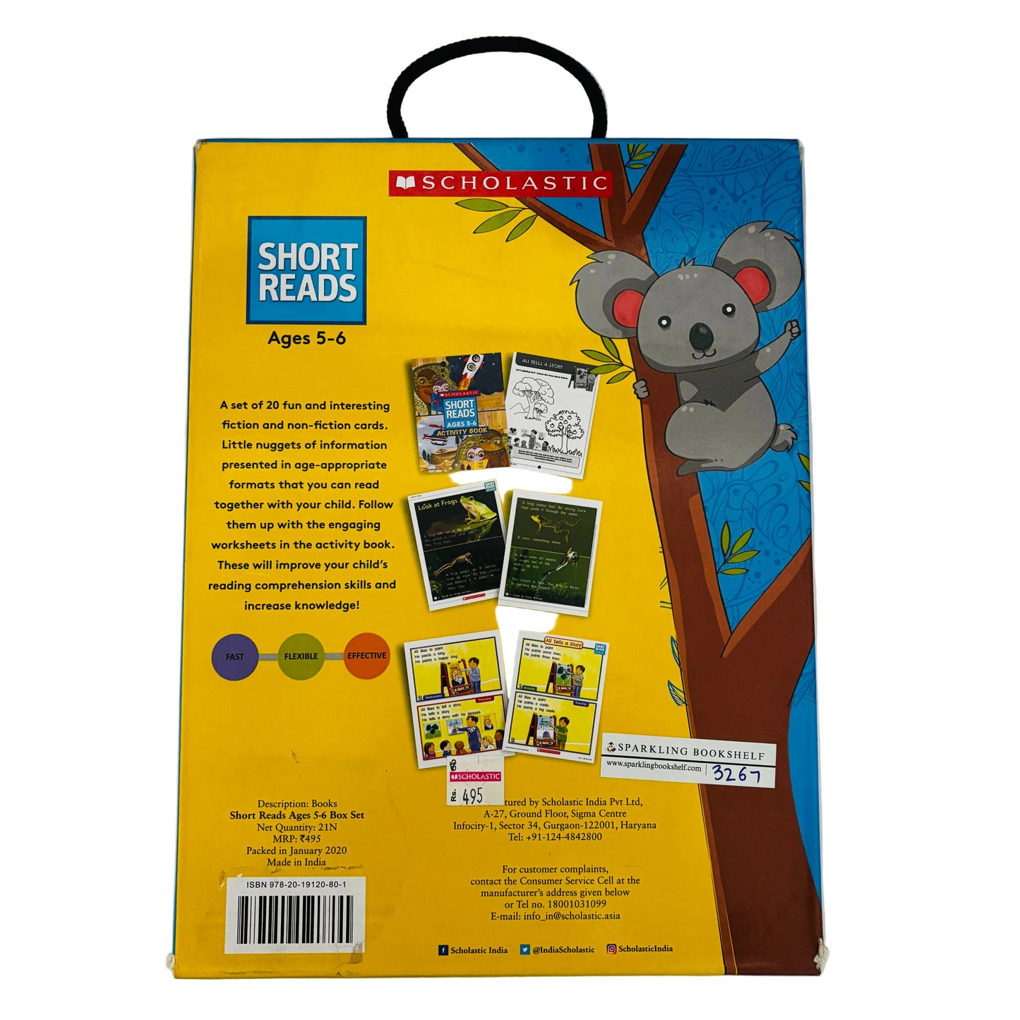 Scholastic Short Reads- Age 5- 6 Box Set