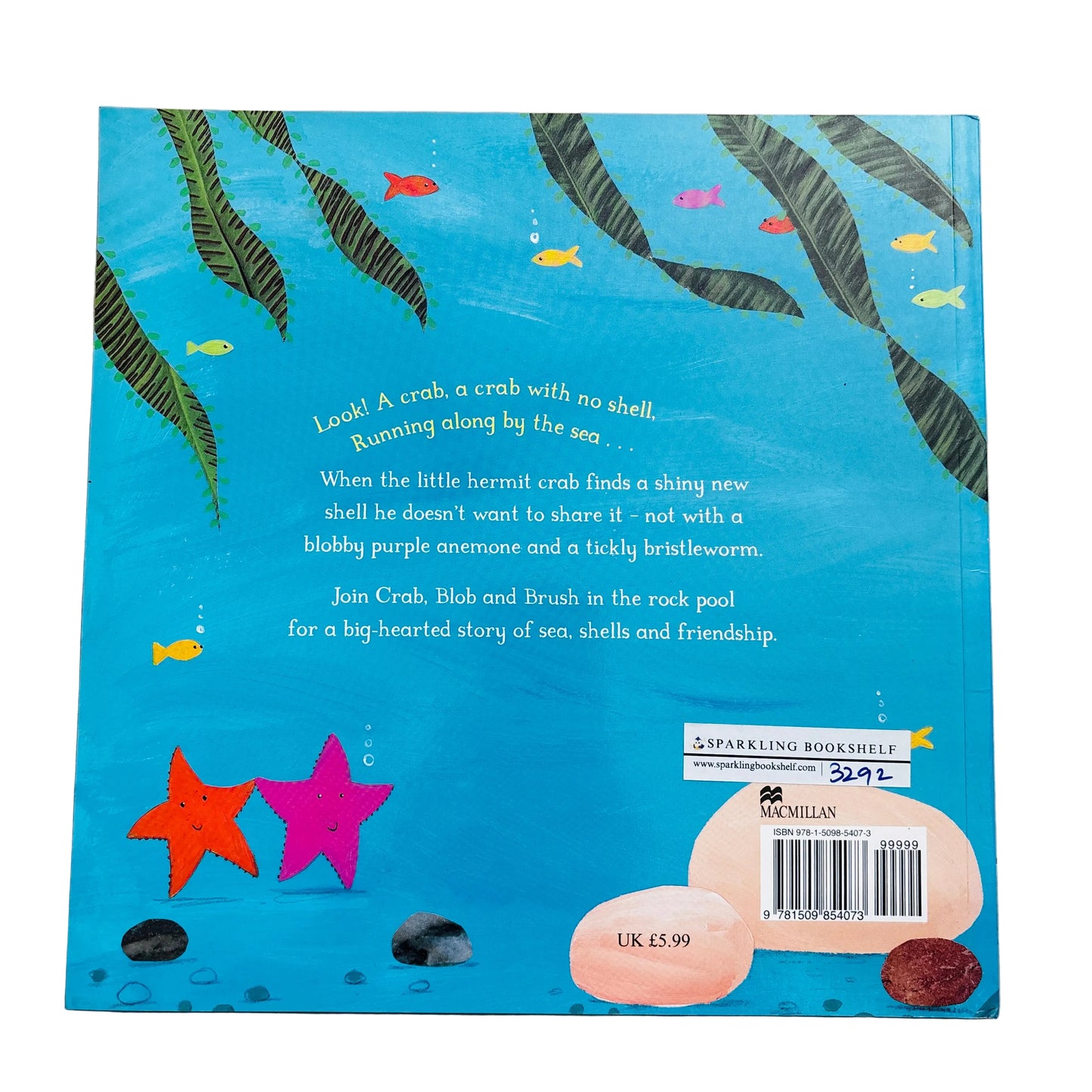 Sharing the Shell by Julia Donaldson (without glitter)