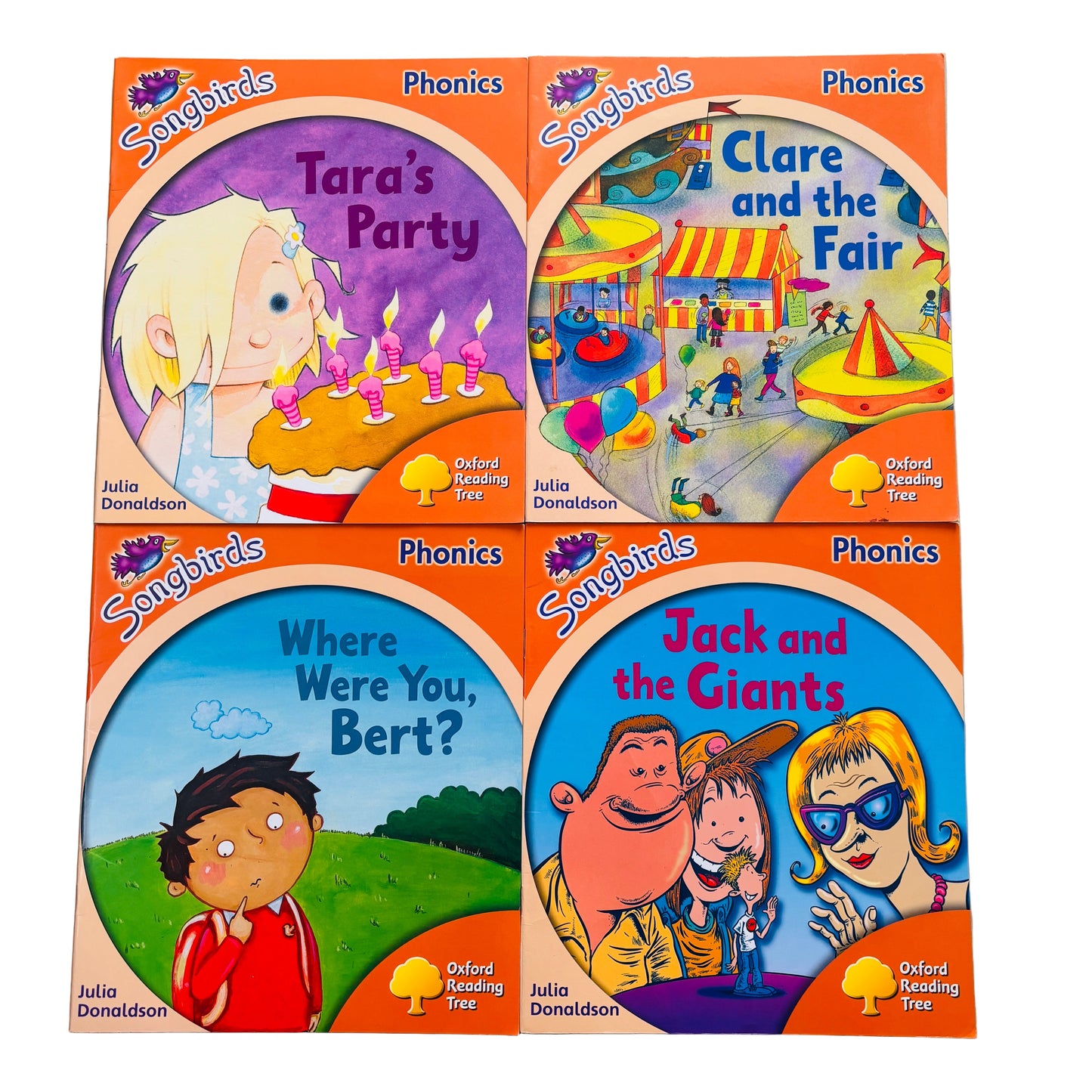 Julia Donaldson Songbirds Phonics Stage 6 books (set of 4)